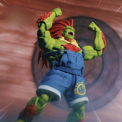 Replacement Cape for 1/12 Action Figure, Soft Goods Cloak for Blanka Street Fighter 6