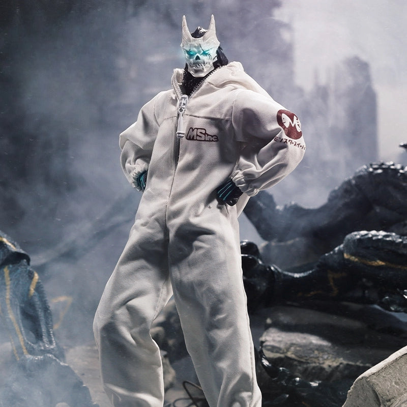 Replacement Protective Suit for 1/12 Action Figure, Soft Goods Outfit for Reno Ichikawa Kaiju No. 8