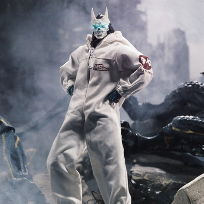 Replacement Protective Suit for 1/12 Action Figure, Soft Goods Outfit for Reno Ichikawa Kaiju No. 8