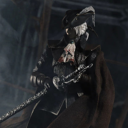 Replacement Cape for 1/12 Action Figure, Soft Goods Cloak for Lady Maria Bloodborne