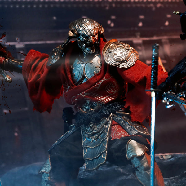 Replacement Cloth Set for 1/12 Samurai Action Figure, Soft Goods Kimono Outfit & Cape for 7 Inch Ninja/Samurai