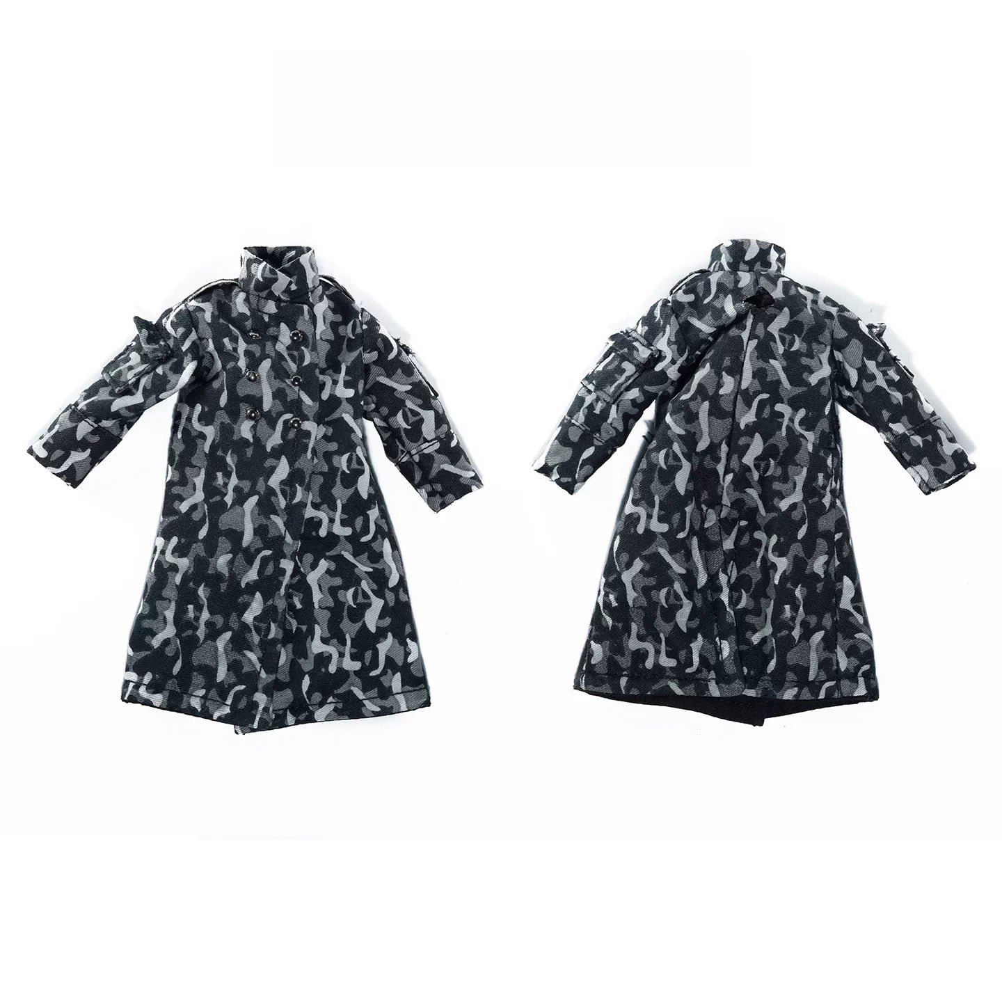 Replacement Camo Coat Set for 1/12 Action Figure, Tactical Jacket for 6.7 Inch Figure