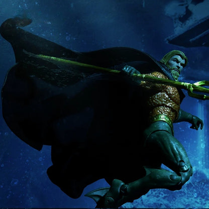 Replacement Cape for 7 Inch Action Figure, Soft Goods Custom Cloak for Aquaman Endless Winter DC Figure