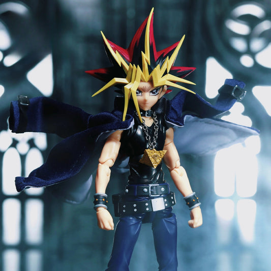 Replacement Cape for 1/12 Action Figure, Soft Goods Cloak for Yami Yugi 6.3 Inch Figure