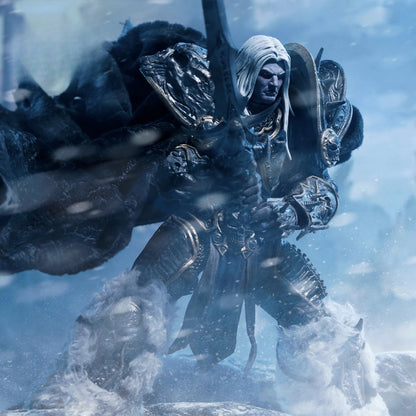 McFarlane Lich King Arthas Custom Cape – Premium Soft Goods Replacement Cloak for Elite Edition 7" Action Figure