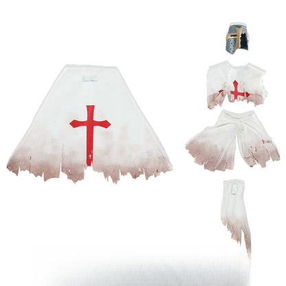 Replacement Cloth Set for 1/12 Action Figure, Soft Goods Costume for Skeleton Crusader 2.0