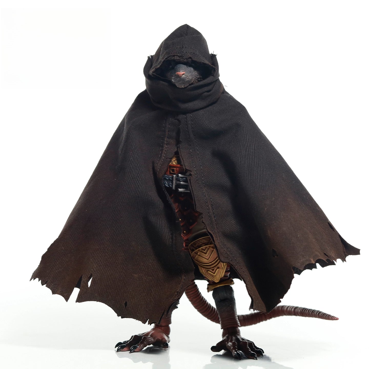 Replacement Cape for 1/12 Action Figure, Soft Goods Cloak for Rat King Rogue
