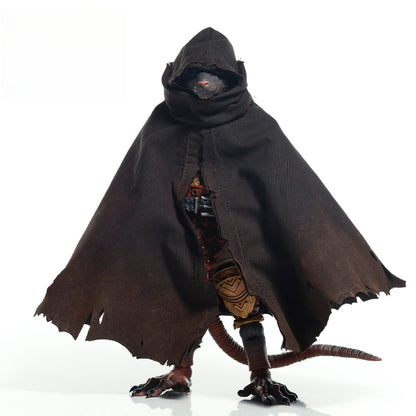 Replacement Cape for 1/12 Action Figure, Soft Goods Cloak for Rat King Rogue
