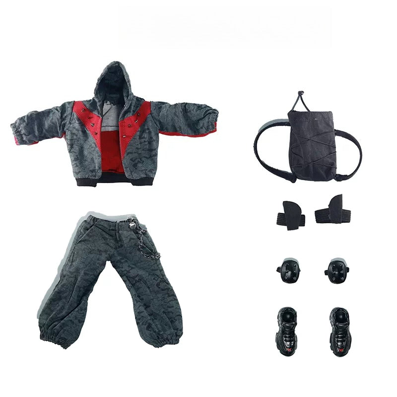 Tactical Replacement Cape Set for 7 Inch Action Figure, 1/12 Scale Soft Goods Custom Cloak