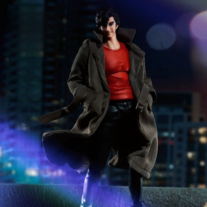 Replacement Fabric Coat for 1/12 Action Figure, Soft Goods Jacket for Ryo Saeba City Hunter 6.1 Inch