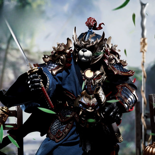 Replacement Cape Set for 7 Inch Action Figure, Chinese Style Cloak for Panda General Wu Qinglong