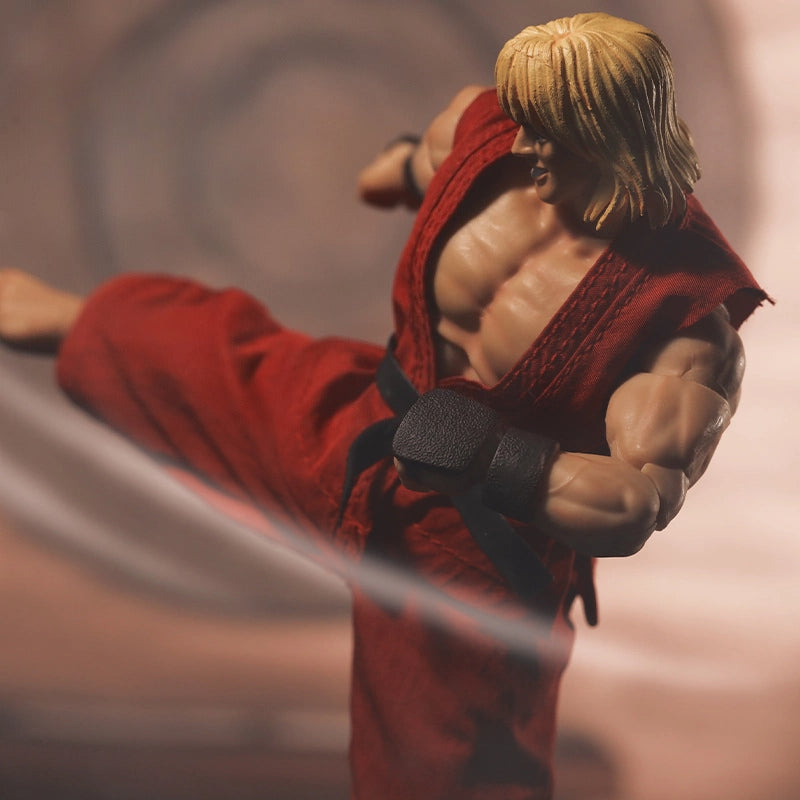 Replacement Cloth Set for 1/12 Action Figure, Soft Goods Gi Outfit for Ryu Ken Street Fighter II