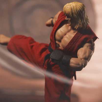 Replacement Cloth Set for 1/12 Action Figure, Soft Goods Gi Outfit for Ryu Ken Street Fighter II