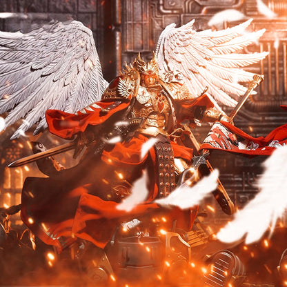 Replacement Cape for 1/18 Action Figure, Custom Cloak for Sanguinius Blood Angels