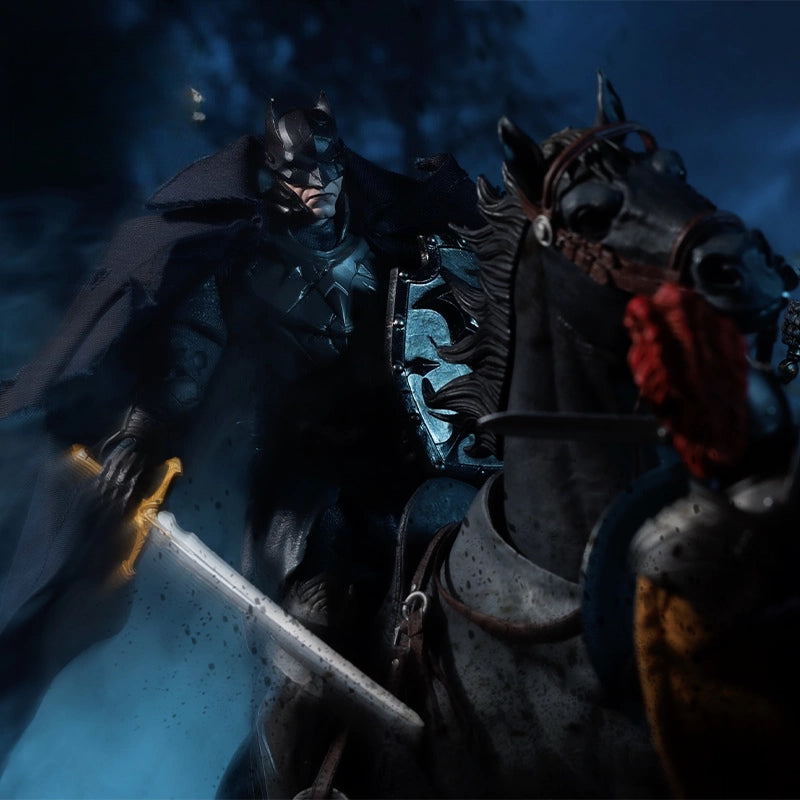 Replacement Cape for 7 Inch Action Figure, Soft Goods Custom Cloak for Medieval Batman DC Figure