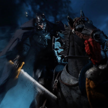 Replacement Cape for 7 Inch Action Figure, Soft Goods Custom Cloak for Medieval Batman DC Figure