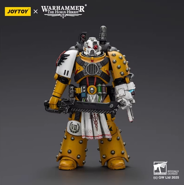 Horus Chaos: Imperial Fist Legion Pharmacist 1:18 Playable Soldier Model