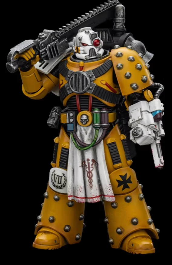 Horus Chaos: Imperial Fist Legion Pharmacist 1:18 Playable Soldier Model