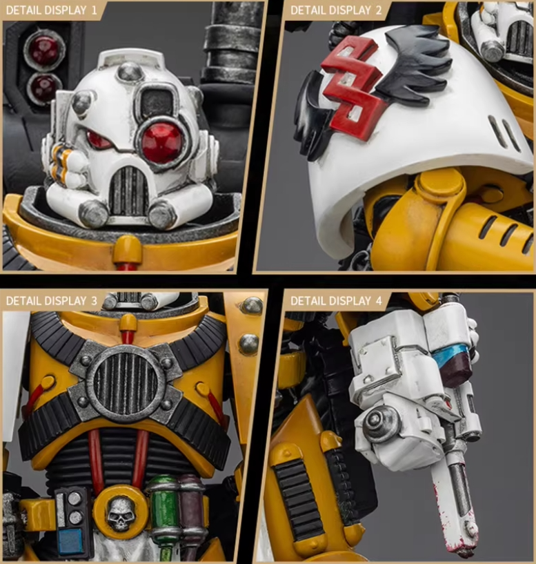 Horus Chaos: Imperial Fist Legion Pharmacist 1:18 Playable Soldier Model