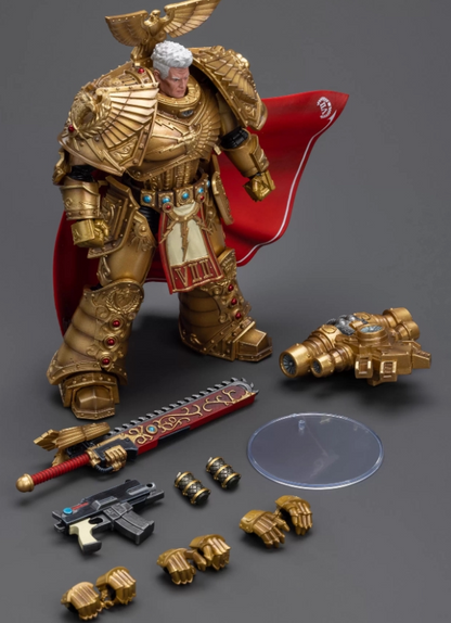 JOYTOY Dark Source Warhammer Horus Chaos Empire Fist Rog Dorn Seventh Legion Gene Primordial