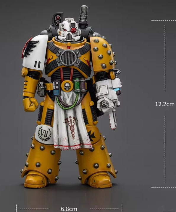 Horus Chaos: Imperial Fist Legion Pharmacist 1:18 Playable Soldier Model