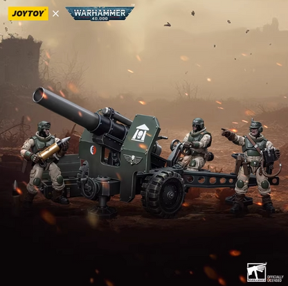 Astra Militarum Ordnance Team with Bombast Field Gun