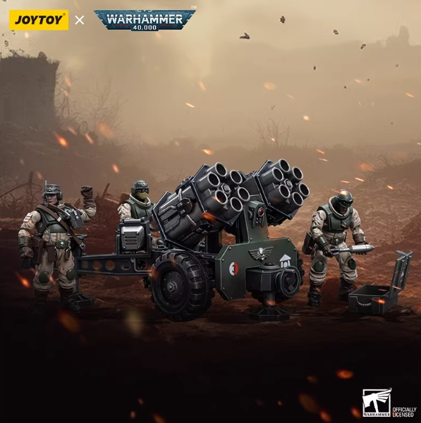 Astra Militarum Ordnance Team with Malleus Rocket Launcher