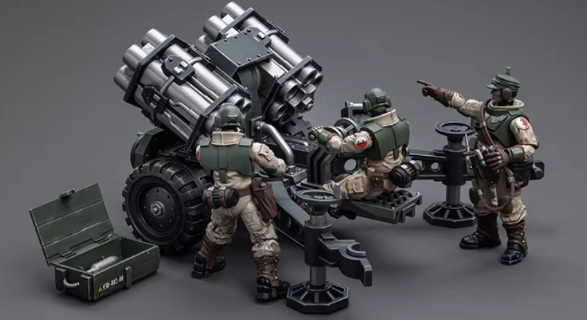 Astra Militarum Ordnance Team with Malleus Rocket Launcher