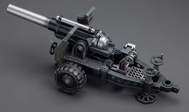 Astra Militarum Ordnance Team with Bombast Field Gun